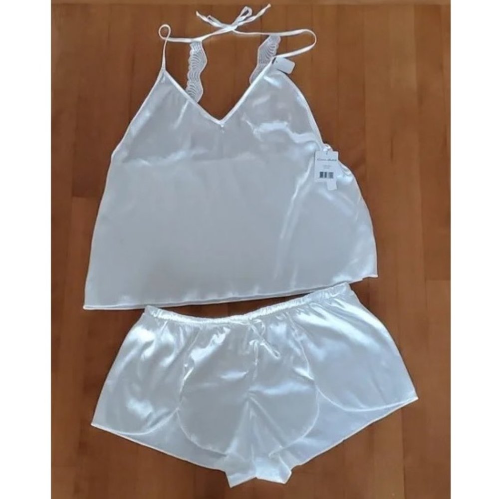 Womens Carrie Amber Intimates Tank Camisole Shorts Pajamas Size 1X egret NWT